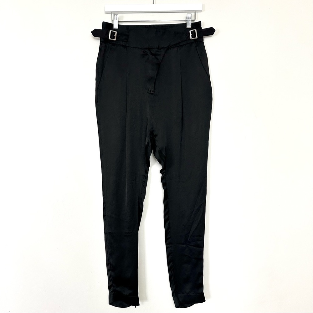 C.N.C. Costume National Satin Black Pants